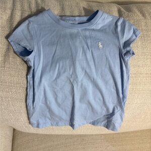 Ralph Lauren Kids Light Blue Tee